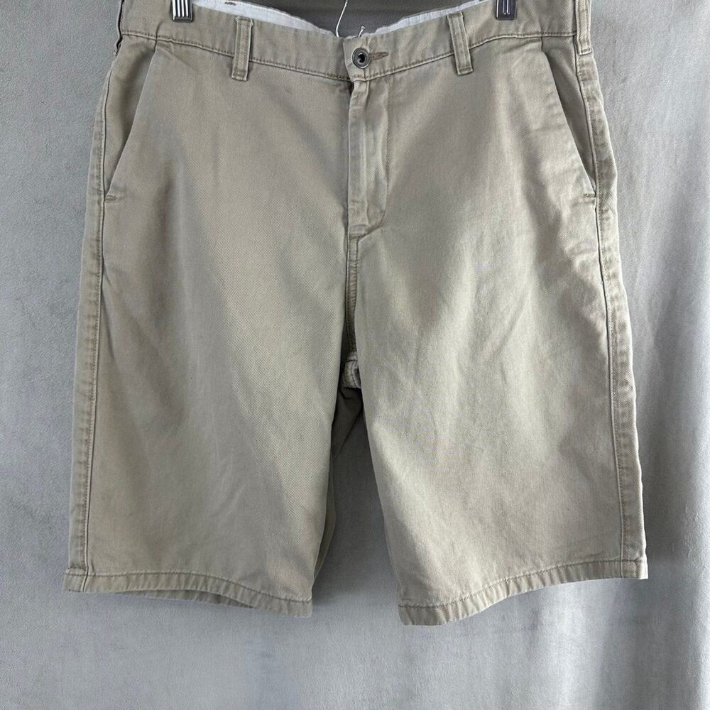 DC Men’s Chino Shorts Skate Baggy Khaki Size 32
